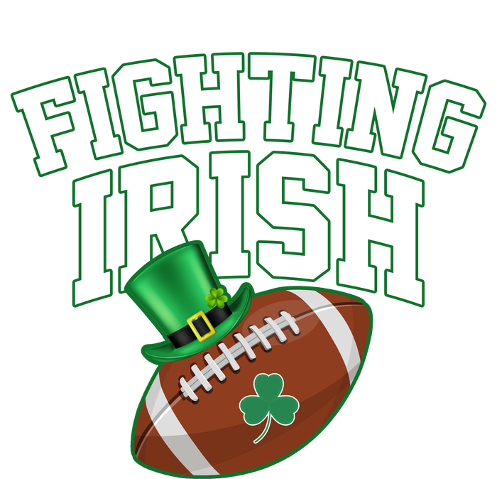 Fighting Irish Clover Football Classic Vintage T-Shirt