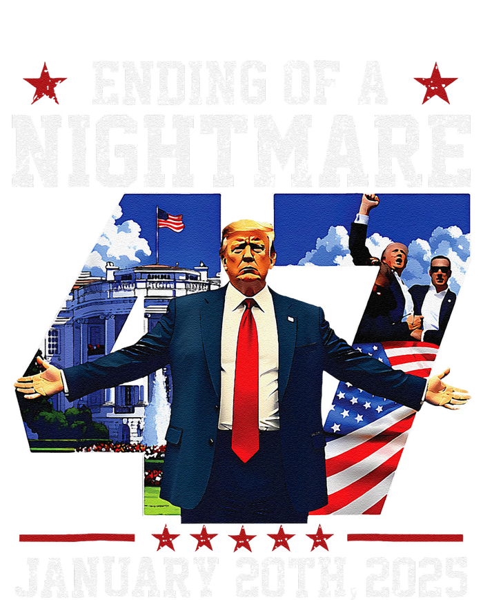 Ending Of A Nightmare January 20th 2025 47th President Trump Gift PosiCharge Competitor Tank