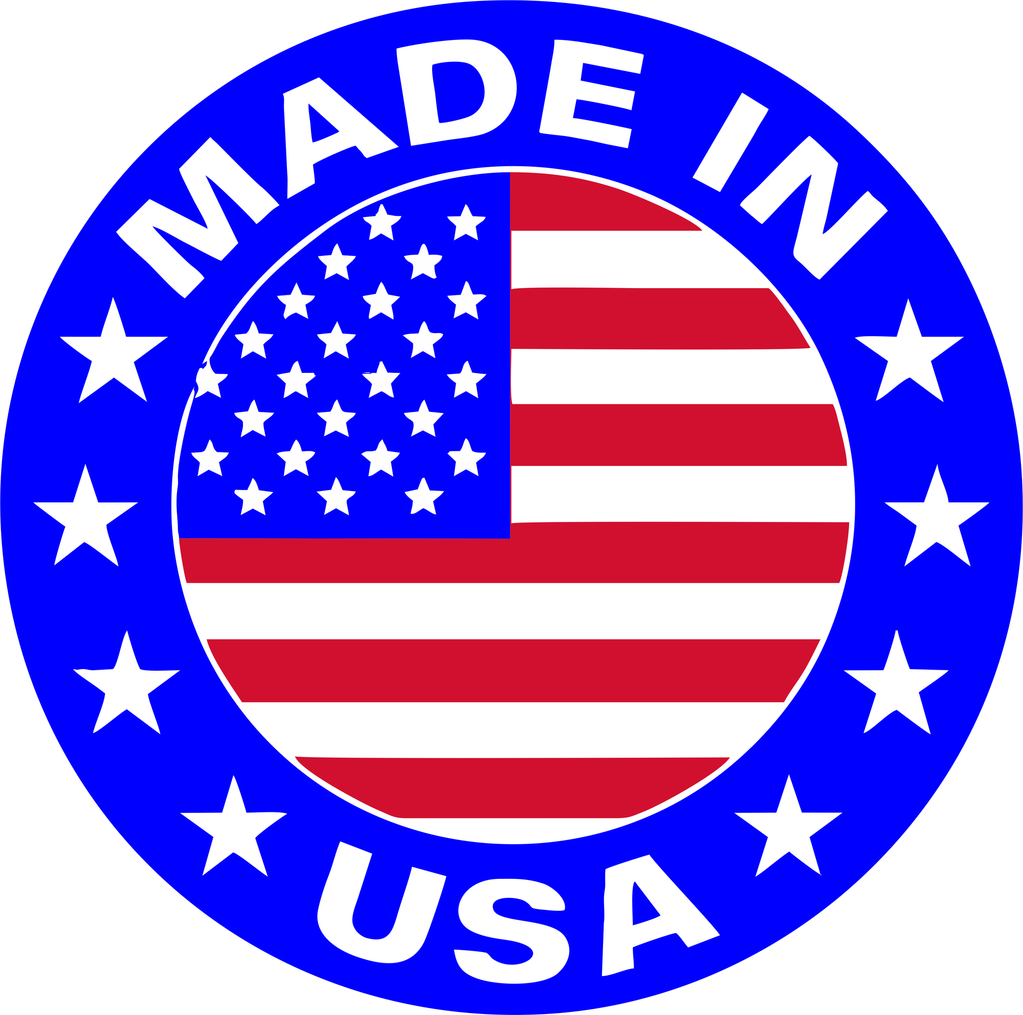Made In The USA Badge T-Shirt