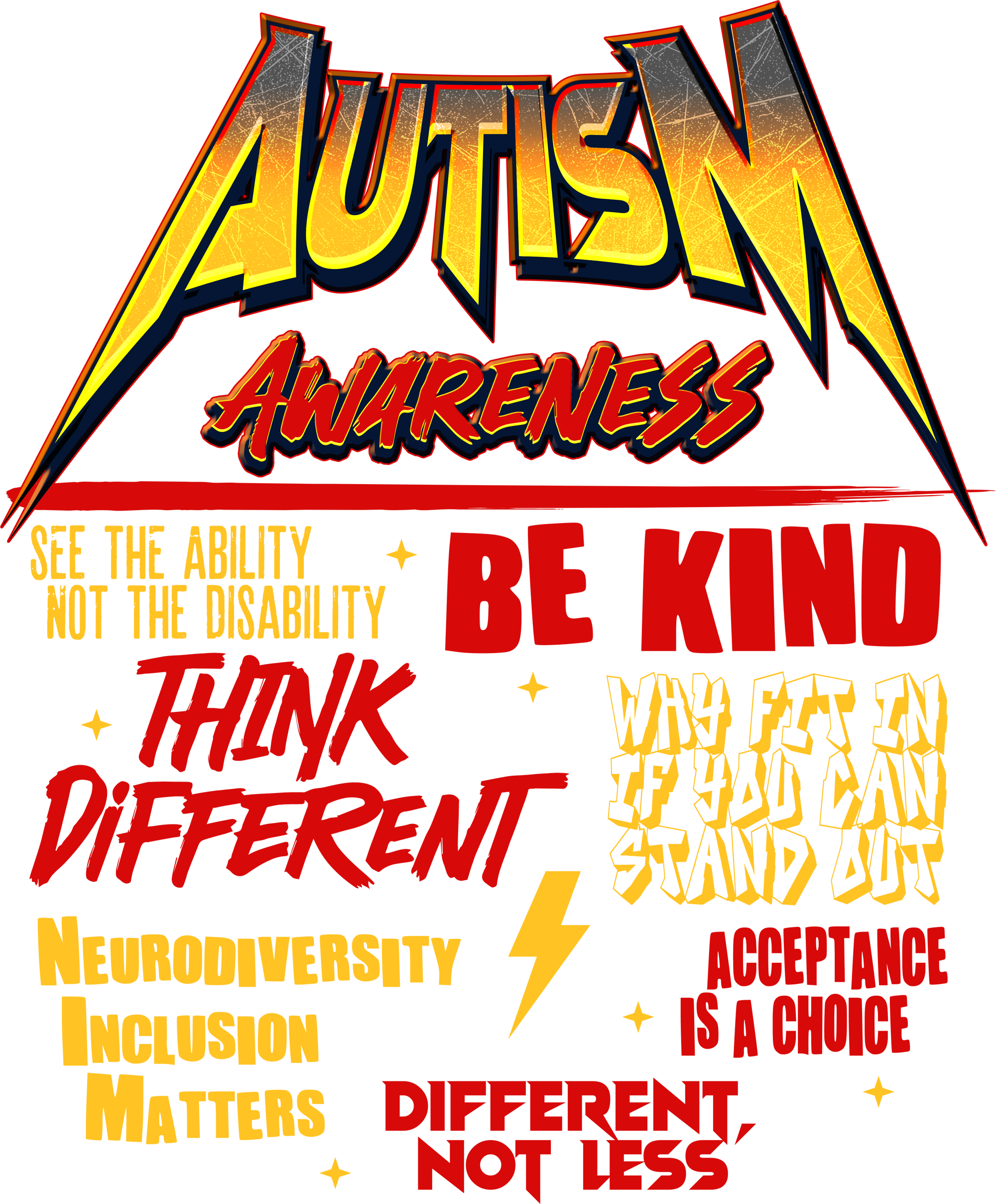 Autism World Tour Front And Back Long Sleeve Shirt