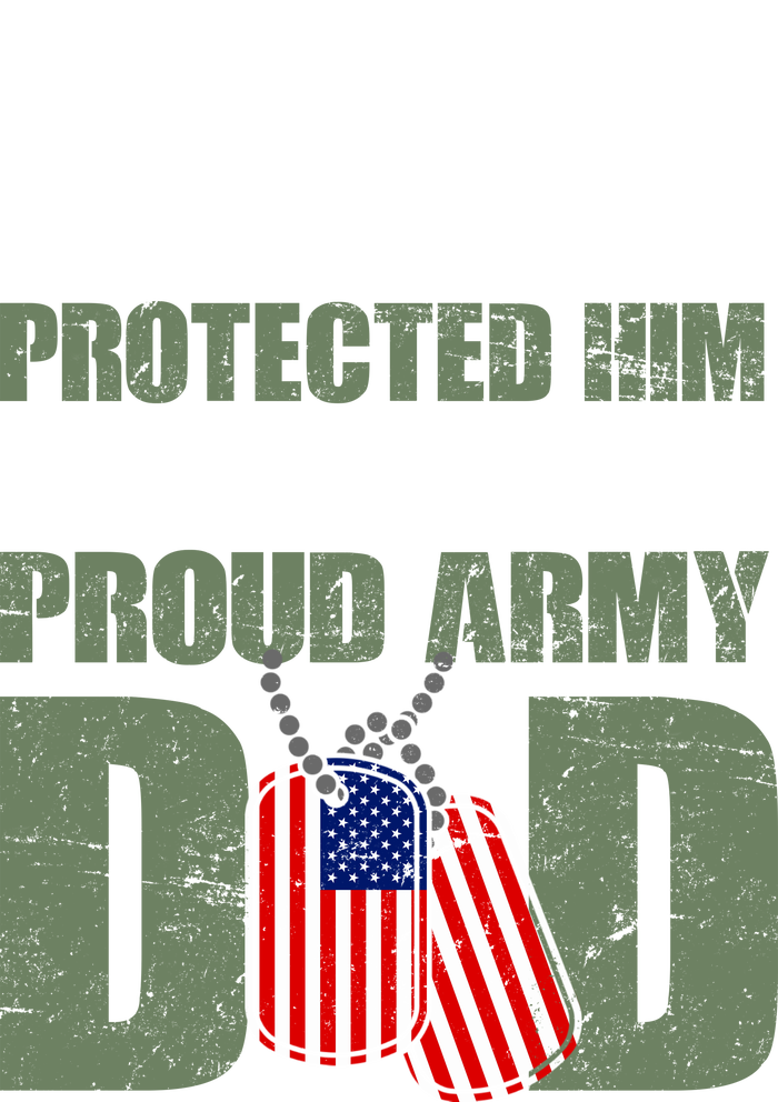 Proud Army Dad Of An American Soldier Zip Tote Bag