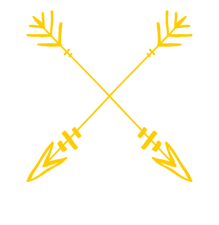 BAE Best Aunt Ever Arrows Logo Bumper Sticker