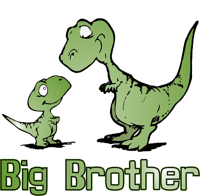 Big Brother Dinosaur T-Shirt