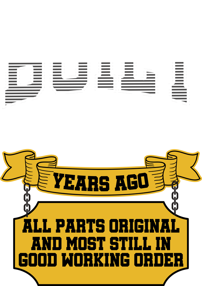 Built 60th Birthday All Original Part Kids Hoodie