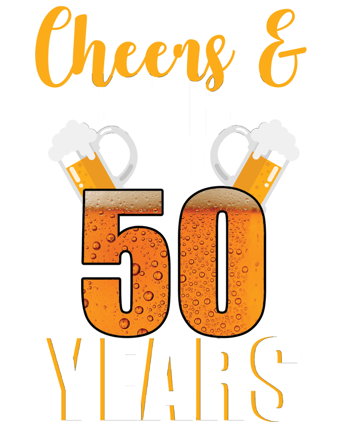 50th Birthday Cheers & Beers To 50 Years T-Shirt