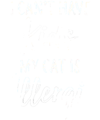 I Can't Have Kids My Cat Is Allergic Mesh Reversible Basketball Jersey Tank