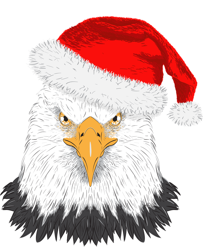 Santa Eagle Mousepad