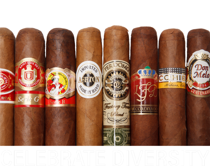 Celebrate Diversity Cigars Flexfit Unipanel Trucker Cap