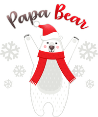 Christmas Papa Bear Poster