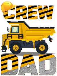 Dad Birthday Crew Construction Party Premium T-Shirt