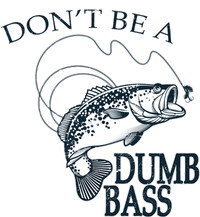 Funny Fishing - Don't Be A Dumb Bass Mousepad