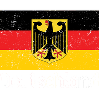 Distress German Deutschland Flag  Flexfit Unipanel Trucker Cap