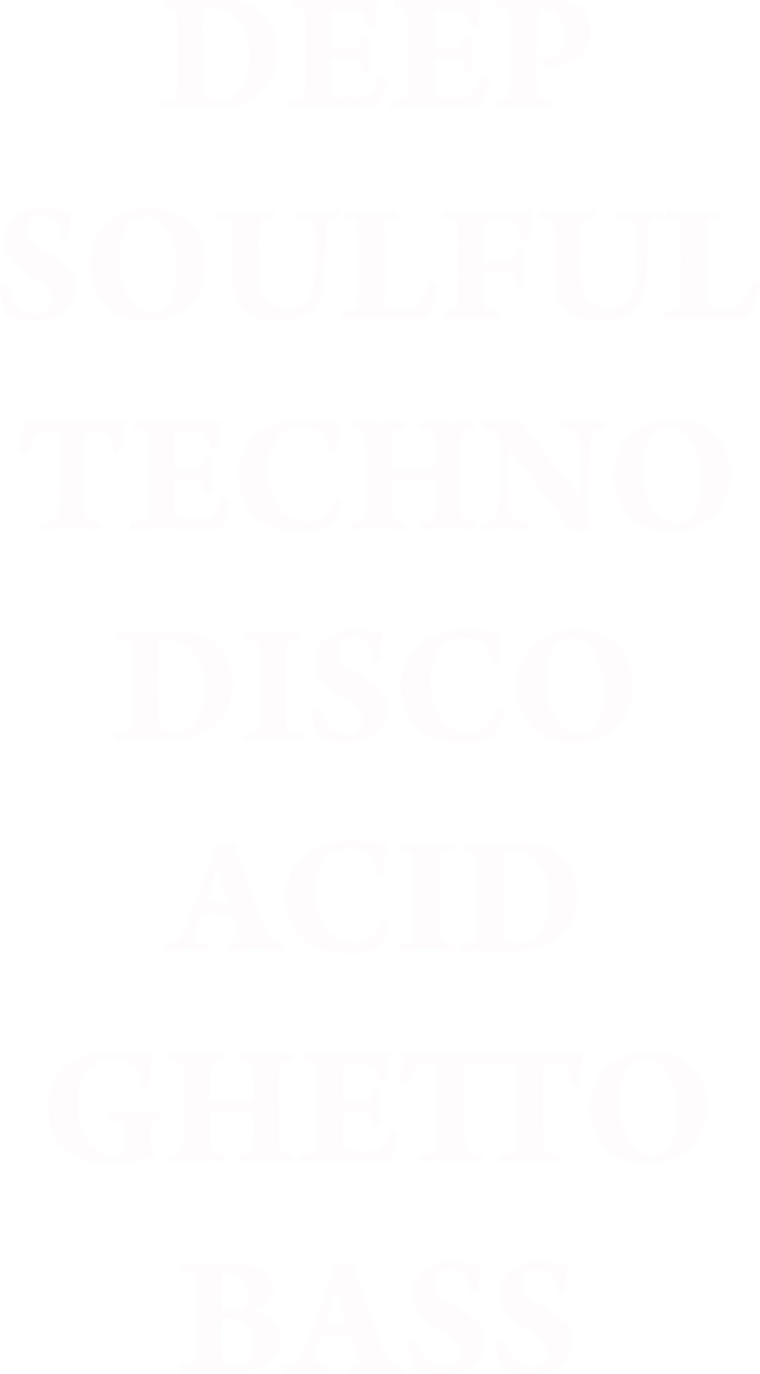 Deep Soulful Techno Disco Acid Ghetto Bass 7-Panel Snapback Hat