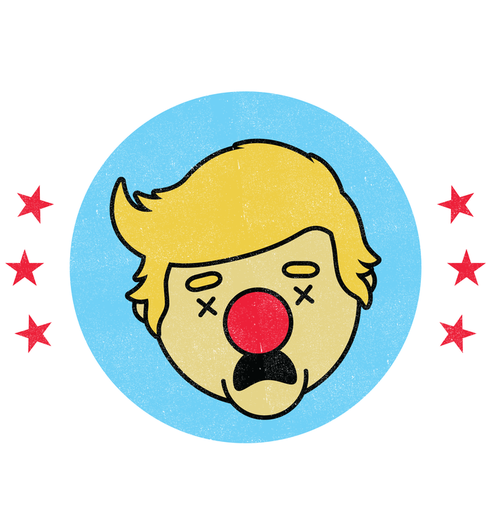 Anti Trump Elect A Clown Expect A Circus Striped Beanie with Solid Band