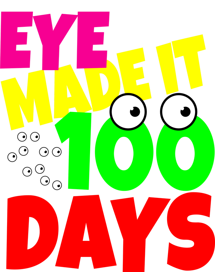 Eye Made It 100 Days Of school Magnet