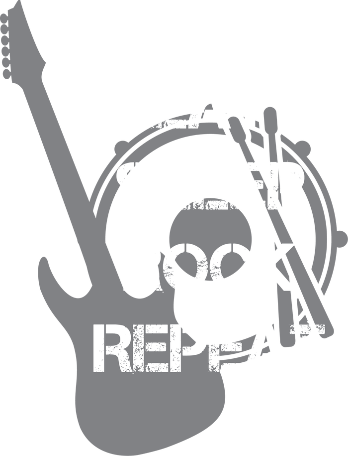 Eat Sleep Rock Repeat 25L Jumbo Tote