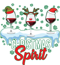 Funny Wine Christmas Spirit Button