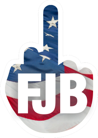 FJB Flag Logo Drawstring Bag
