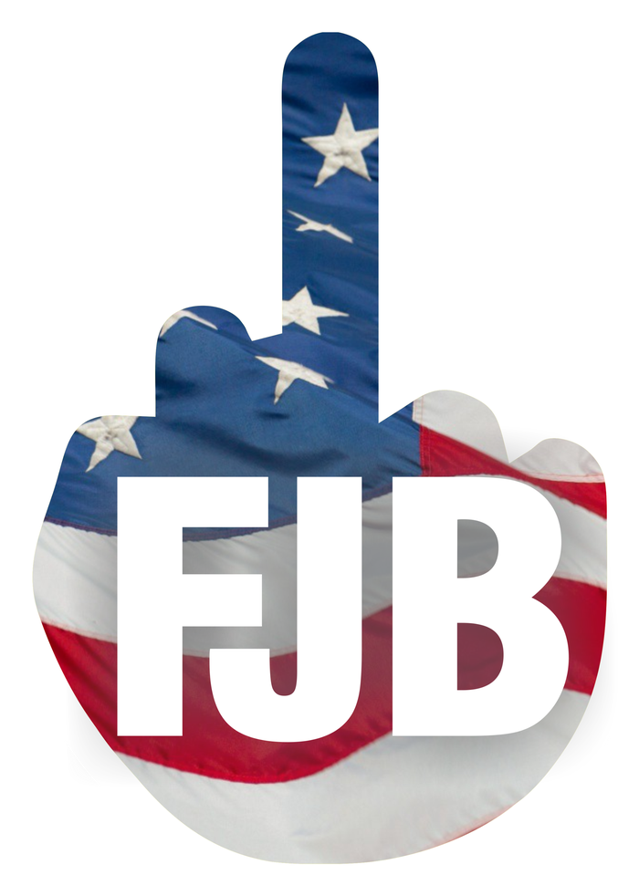 FJB Flag Logo Drawstring Bag
