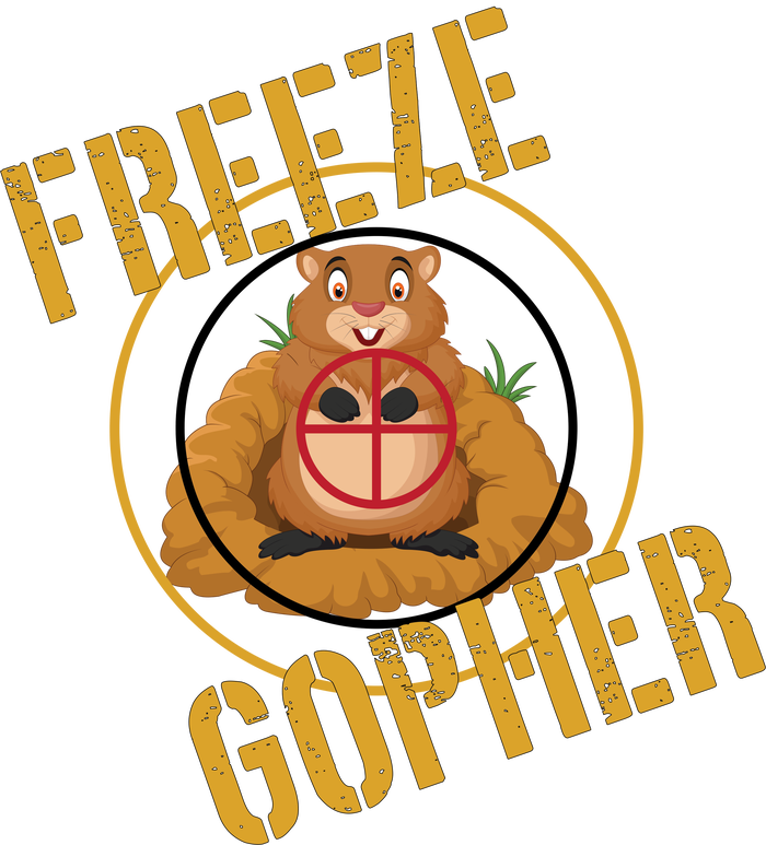 Freeze Gopher Short Acrylic Beanie