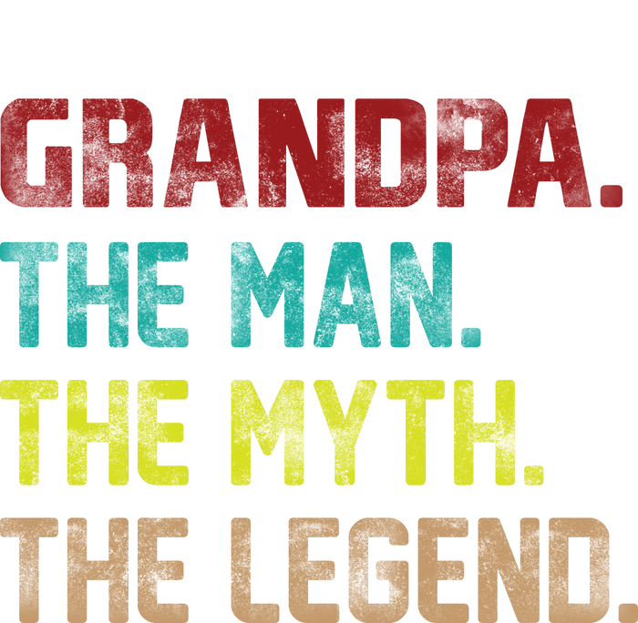 Grandpa The Man The Myth The Legend  Women's Racerback Tank