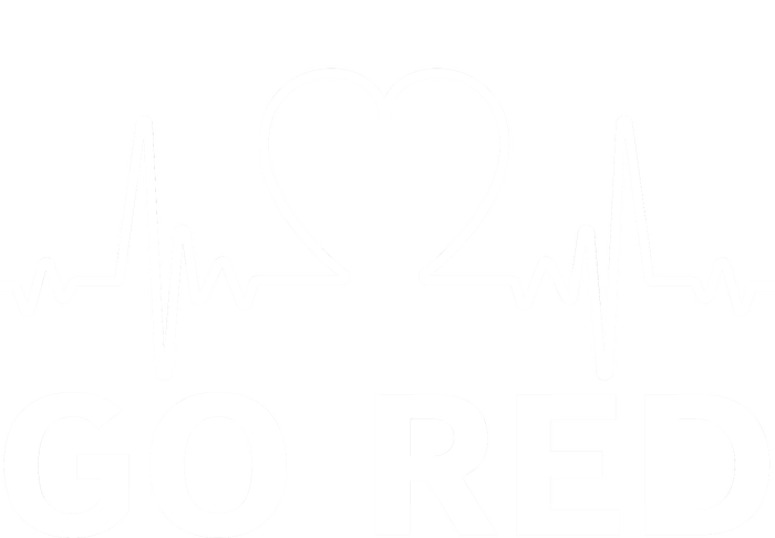 Go Red Pulse Heart Disease Awareness T-Shirt