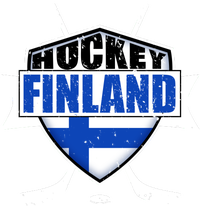 Finland Hockey Team Shield Softstyle Adult Sport Polo