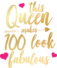 This Queen Makes 100 Look Fabulous  Toddler Hoodie