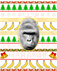 R.I.P. Harambe RIP Gorilla Ugly Christmas Sweater Design T-Shirt