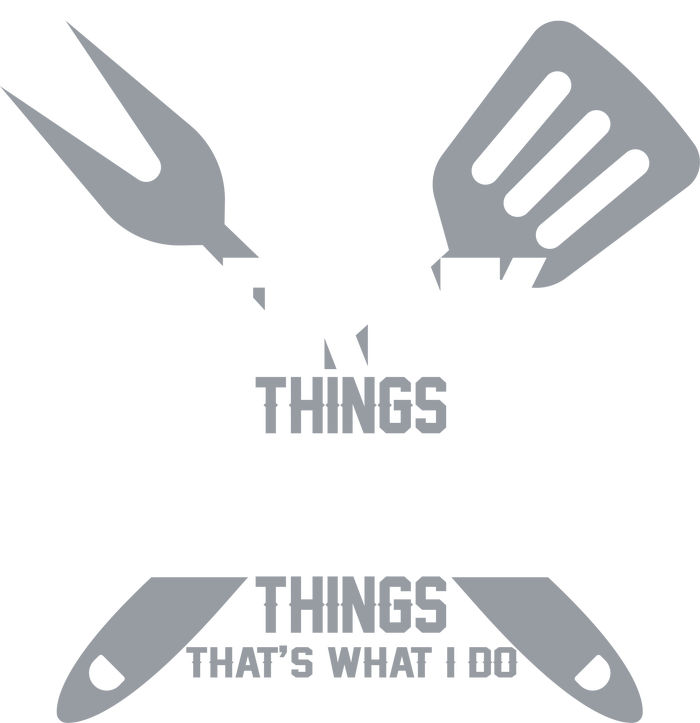 I Drink Thinks Grill Things That's What I Do Long Sleeve Pajama Set