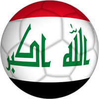 Iraqi Futbol Soccer Team Front And Back Button