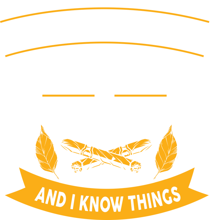 I Smoke Cigars And Know Thing Funny  Hooded Wearable Blanket