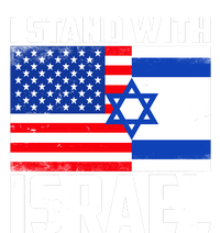 I Stand With Israel US Flags United Distressed Legacy Cool Fit Booney Bucket Hat