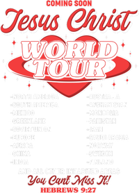 Jesus World Tour Christian Music Faith Concert 16 in Basic Backpack