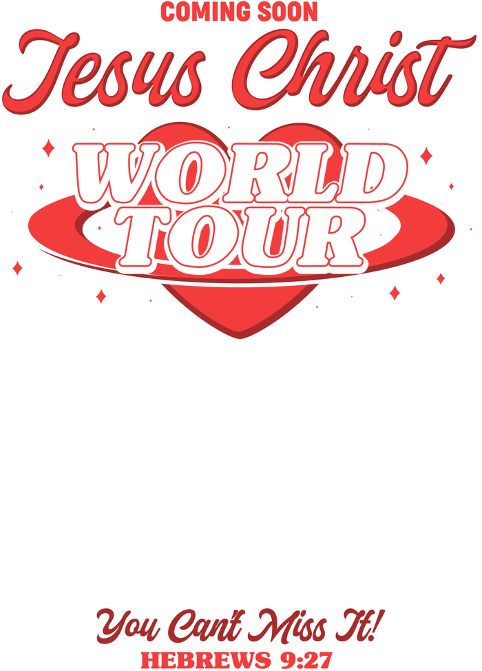 Jesus World Tour Christian Music Faith Concert 16 in Basic Backpack