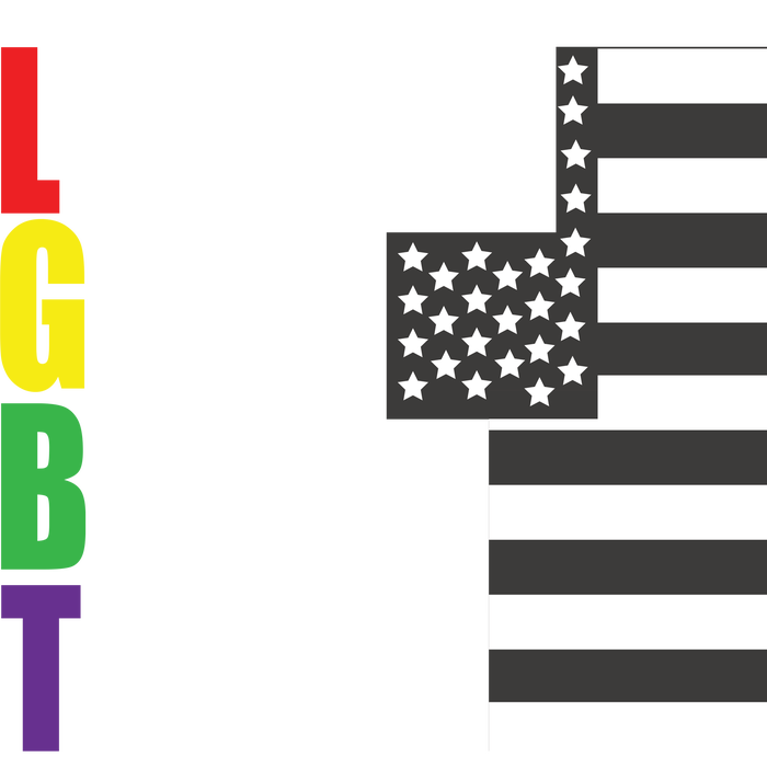 Liberty Guns Beer Trump LGBT Flag Kids Long Sleeve Shirt