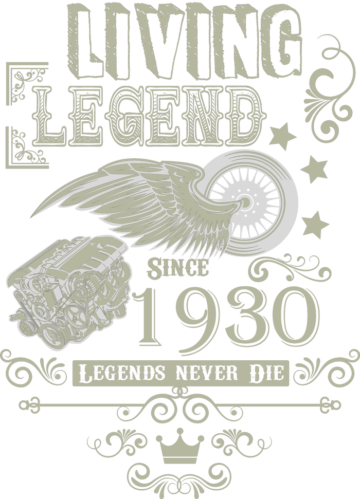 90th Birthday Legend Since 1930 Kids Long Sleeve Shirt