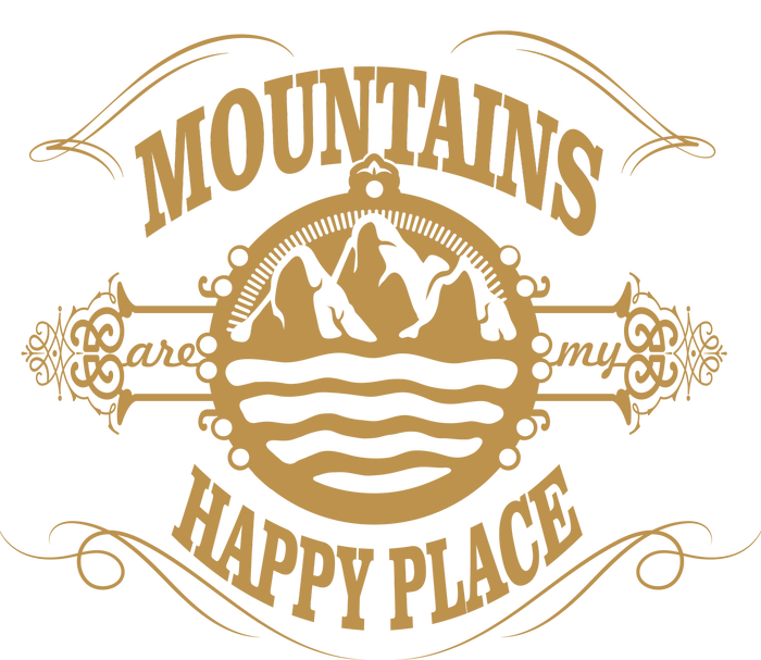 Mountains Are My Happy Place Ladies Essential Tank