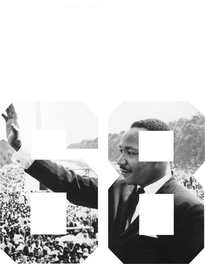 Team MLK 68 Martin Luther King T-Shirt