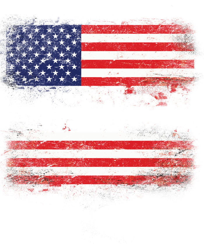 Merica Distressed Flag Grommeted Golf Towel