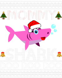 Mommy Shark Doo Doo Cute Ugly Christmas Women's Flannel Pajama Set