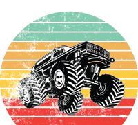 Retro Monster Truck Emblem T-Shirt