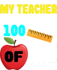 My Teacher Survived 100 Days Of Me Toddler Long Sleeve Shirt