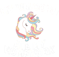 My Unicorn Ate My Homework Softstyle Adult Sport Polo