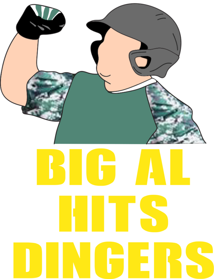 Big Al Hits Dingers Valucap Bio-Washed Visor