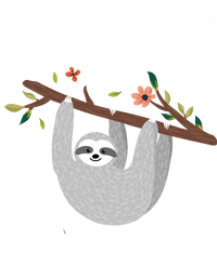 No Hurry No Worries Lazy Sloth Knit Cap Winter Beanie