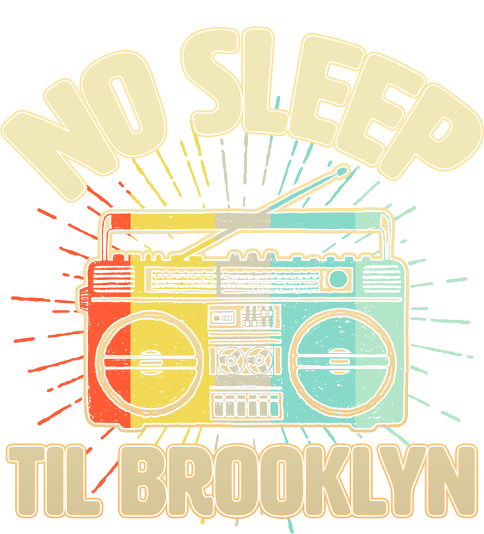 Retro No Sleep Til Brooklyn Yupoong Adult 5-Panel Trucker Hat