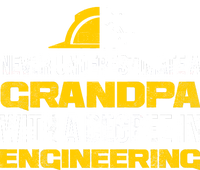 Engineer Grandpa  Flat Bill Trucker Hat