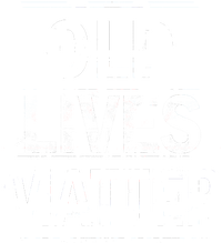 Old Lives Matter Hooded Wearable Blanket