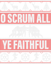 O Scrum All Ye Faithful Ugly Christmas Sweater T-Shirt